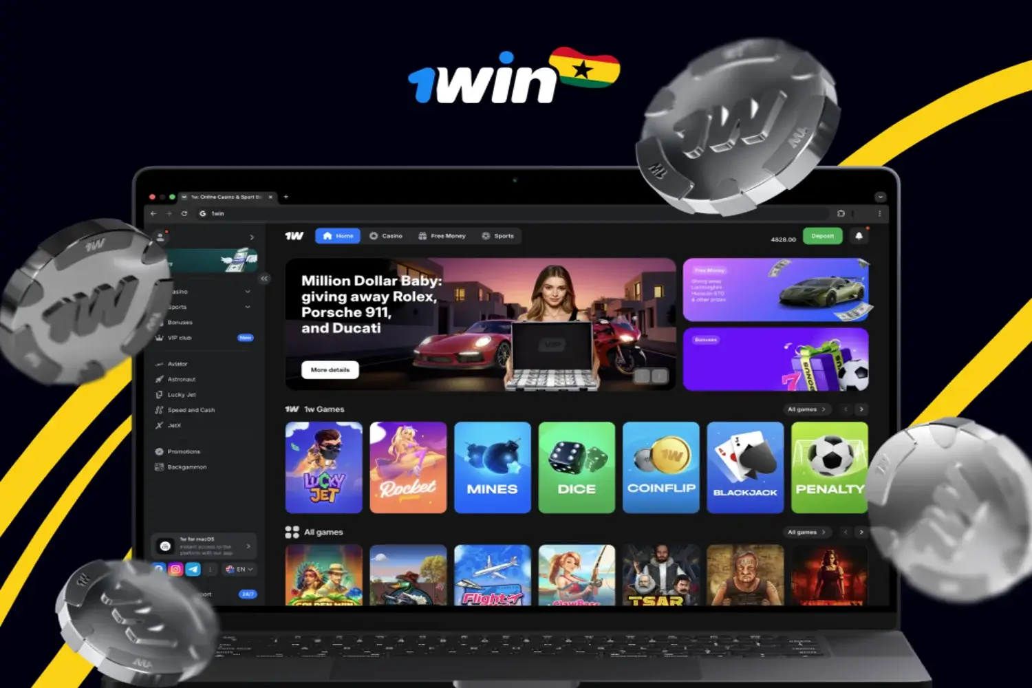 1win App Ghana 2025– Download for Android & iOS Free