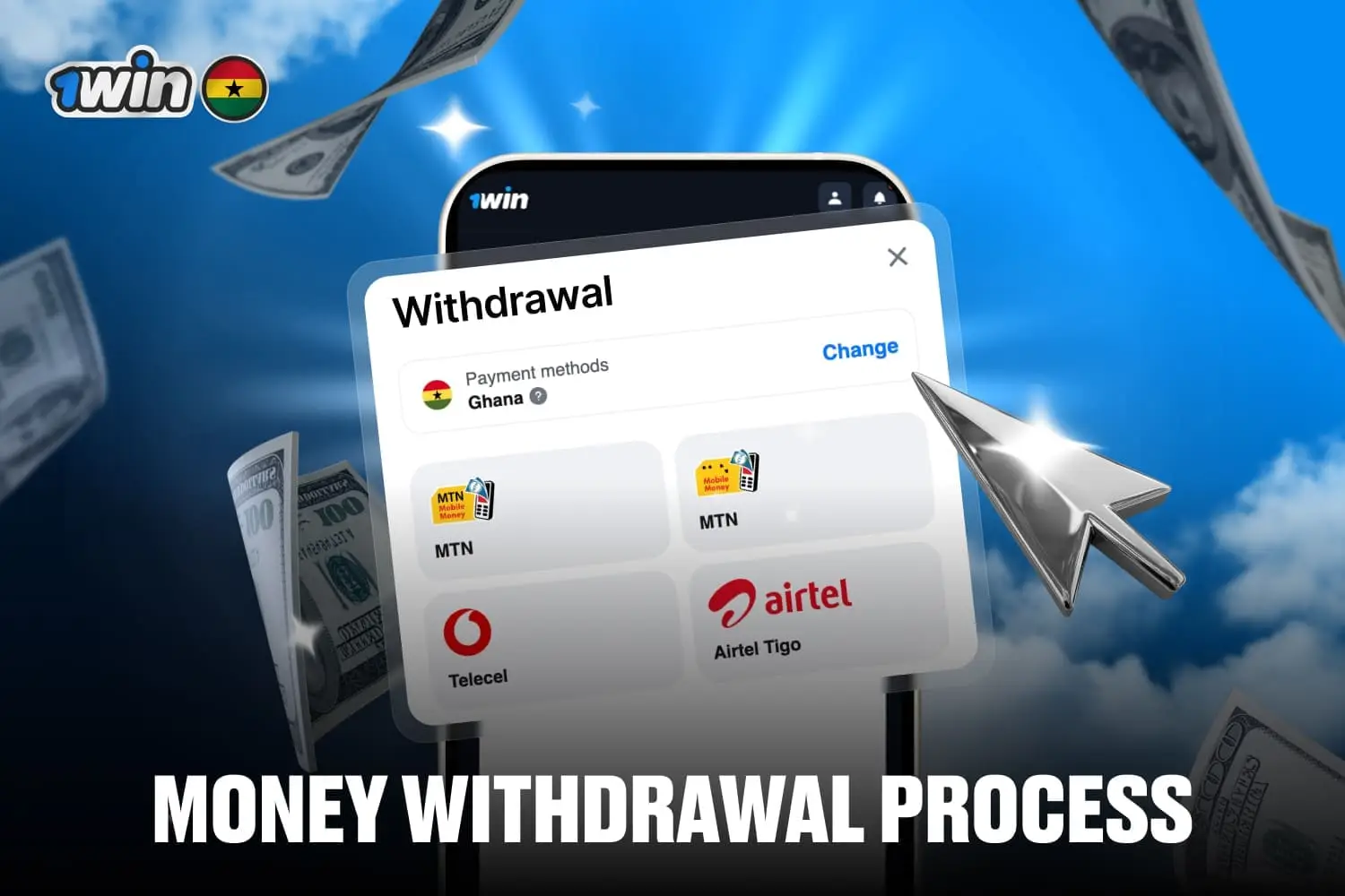 next section help users to understand withdrawal process